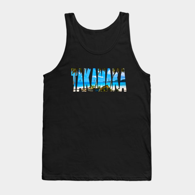 TAKAMAKA - Anse Takamaka Beach Seychelles Tank Top by TouristMerch